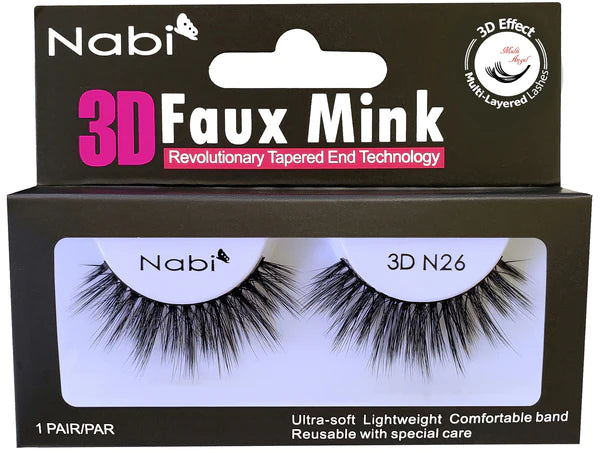 Pestañas NABI Faux Mink