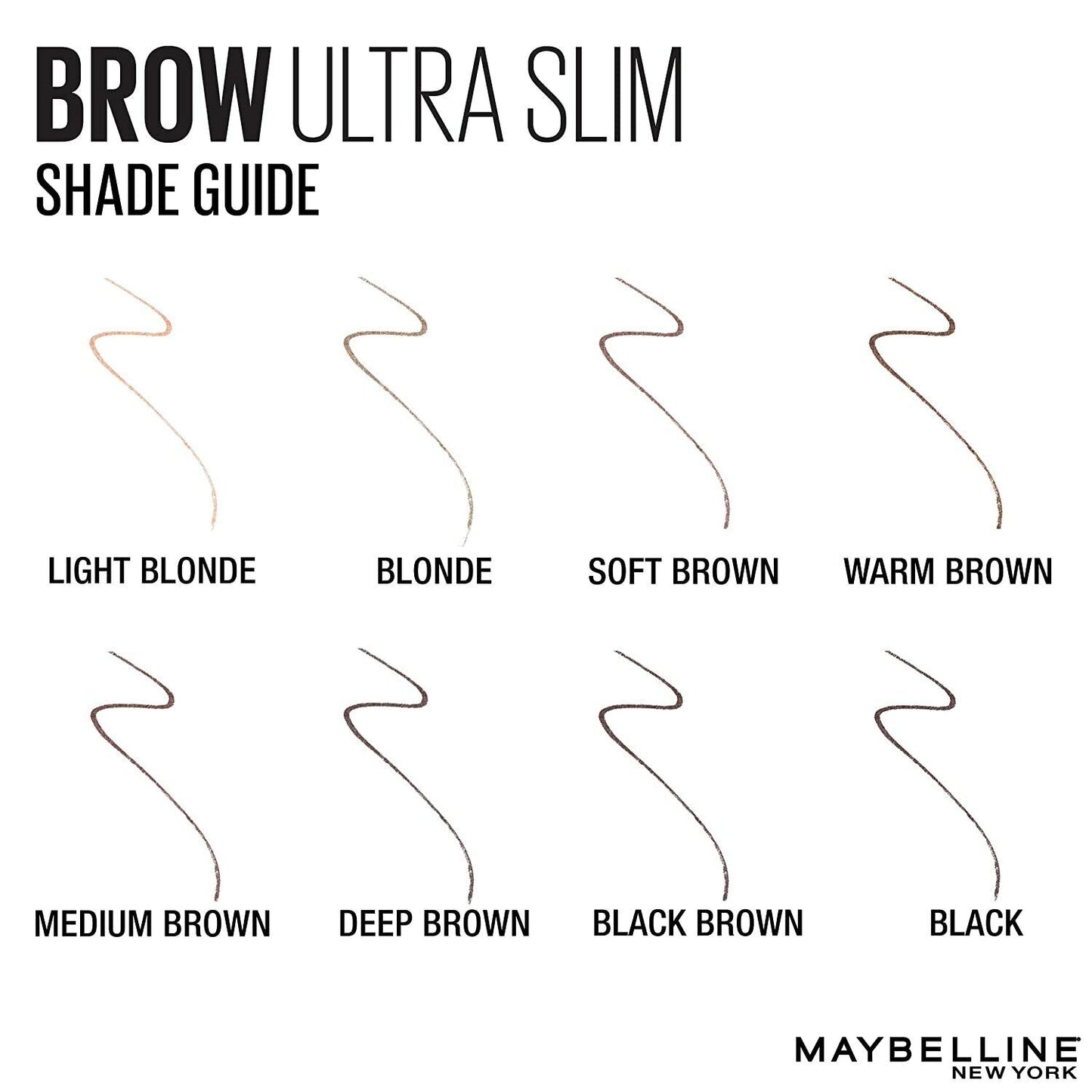 Brown ultra slim Maybelline